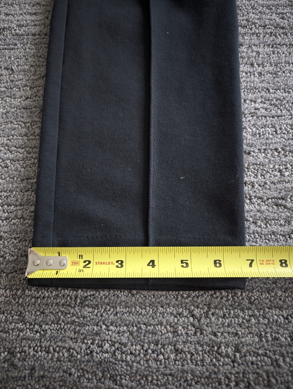 J. Crew Pintuck Sweatpants Black Pull On Pants Pockets - Picture 8 of 10